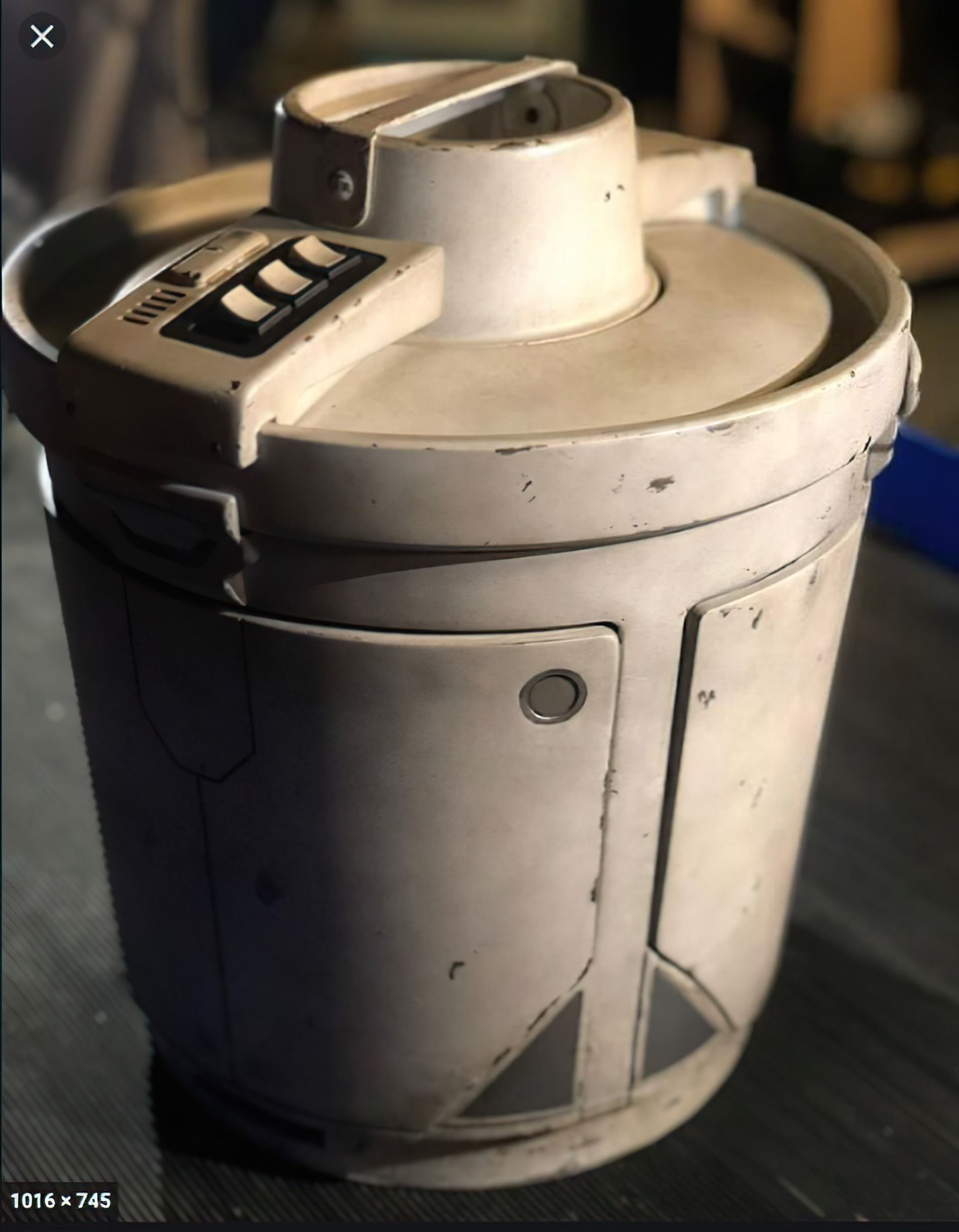 Star Wars MANDALORIAN IMPERIAL SAFE PENCIL HOLDER 3D print model_10