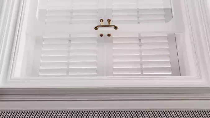 Sliding Sash classic Window 3D model