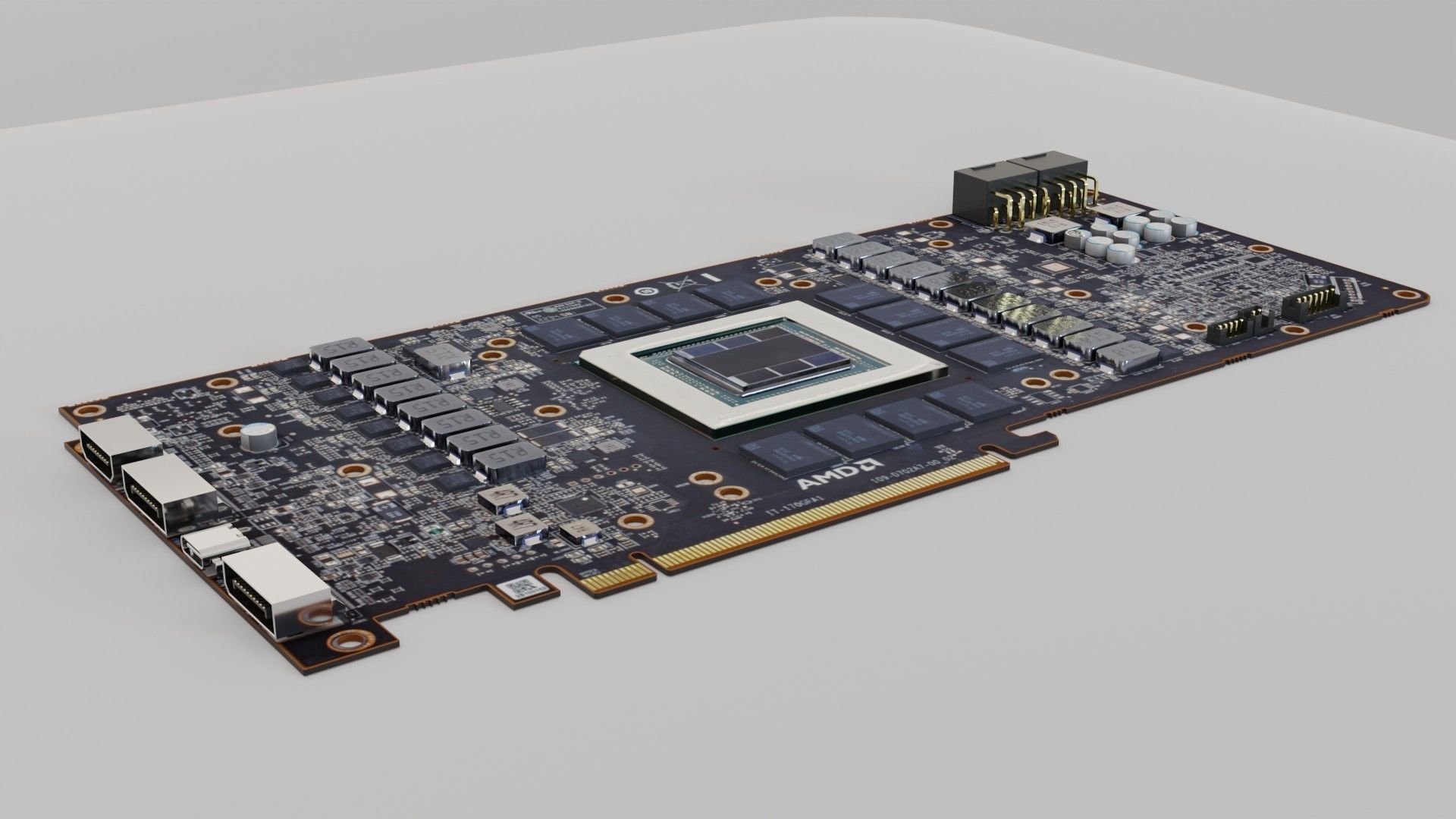 AMD Radeon RX 7900 XTX 3D model_11