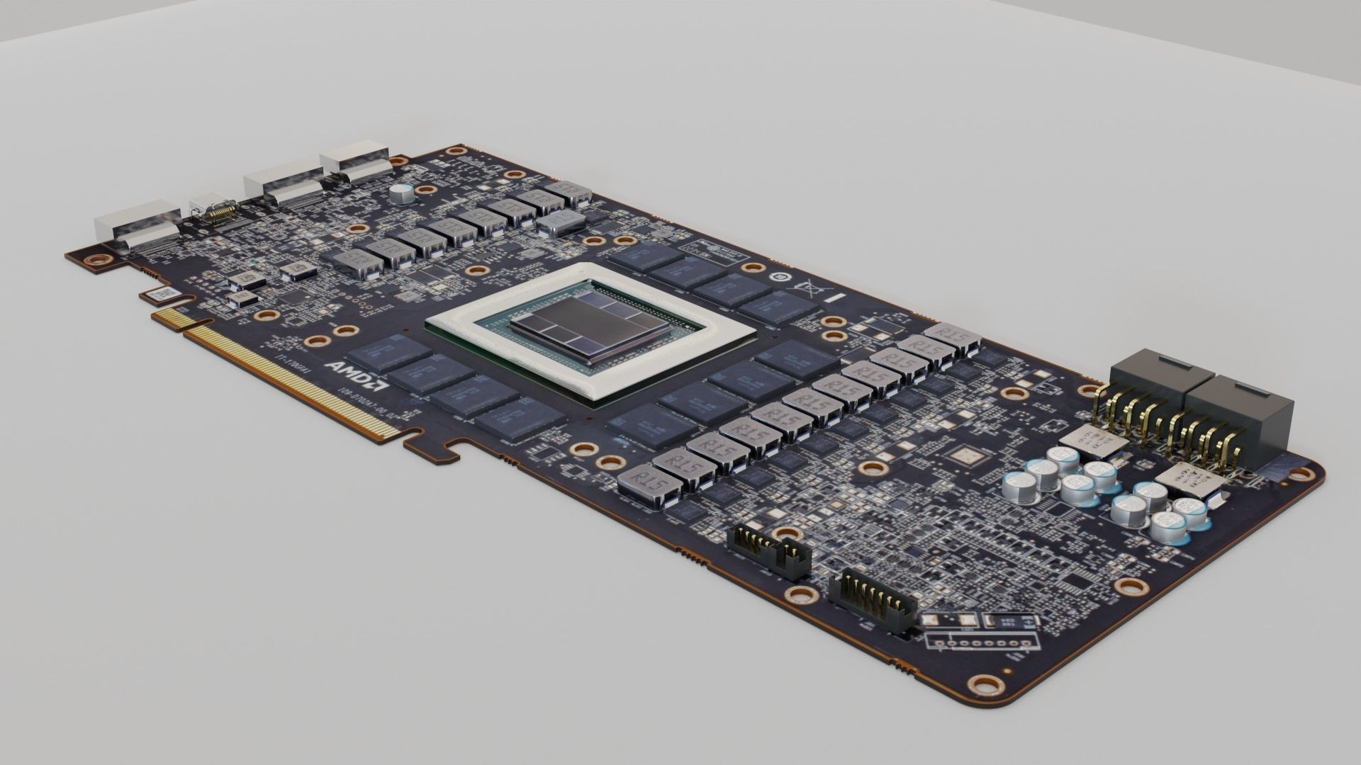 AMD Radeon RX 7900 XTX 3D model_6