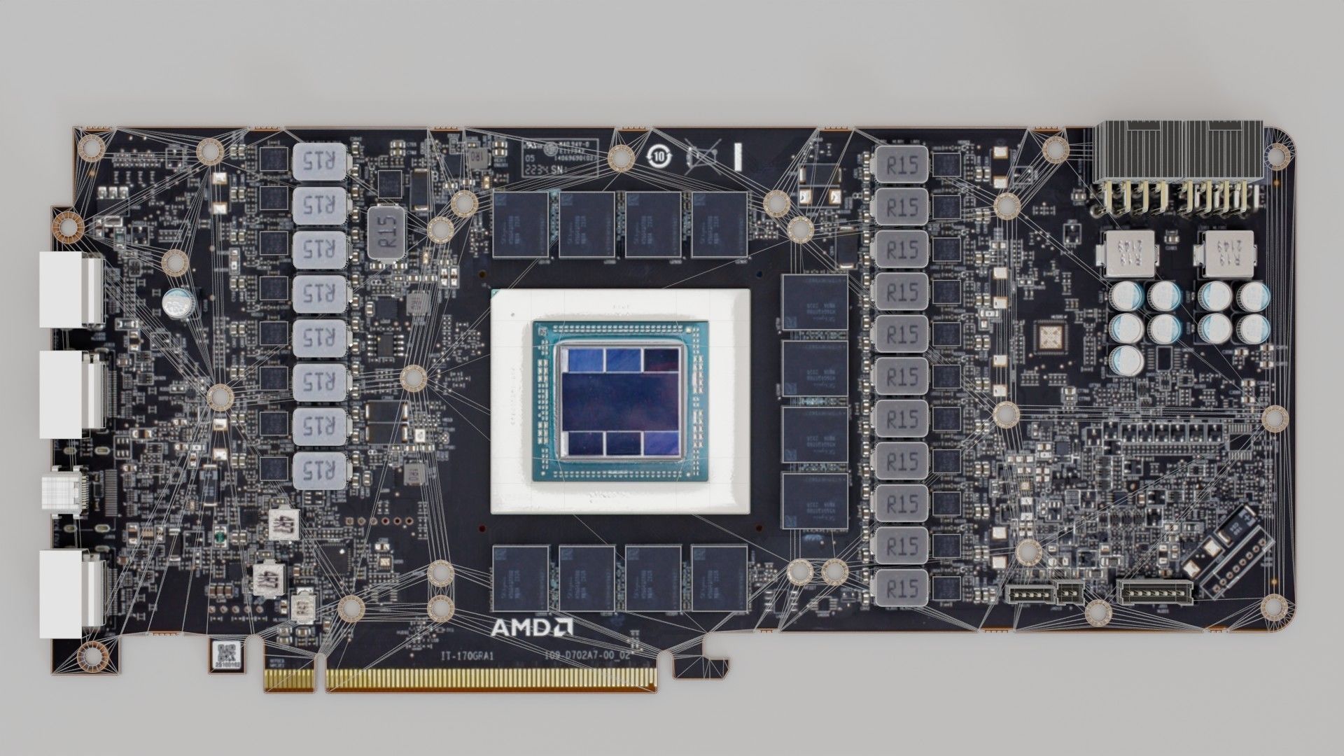 AMD Radeon RX 7900 XTX 3D model_34