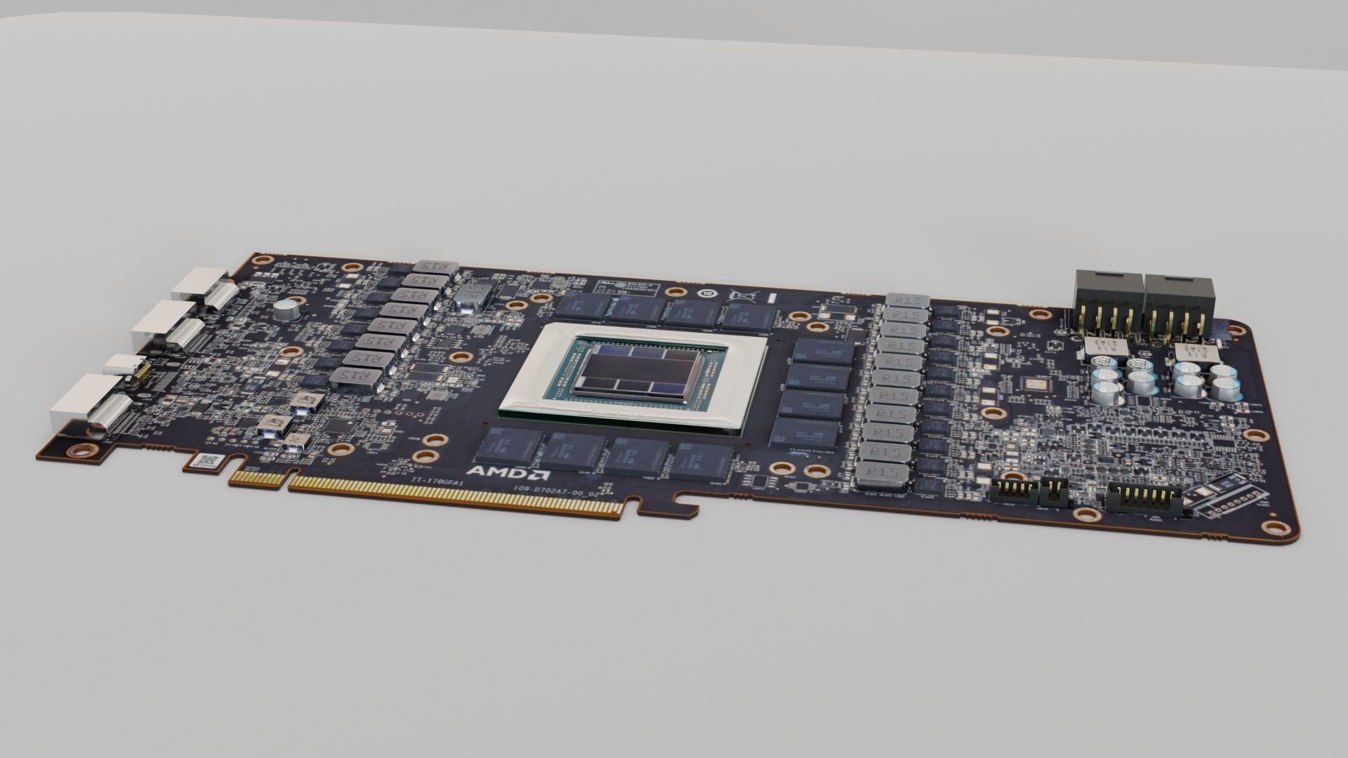 AMD Radeon RX 7900 XTX 3D model_5