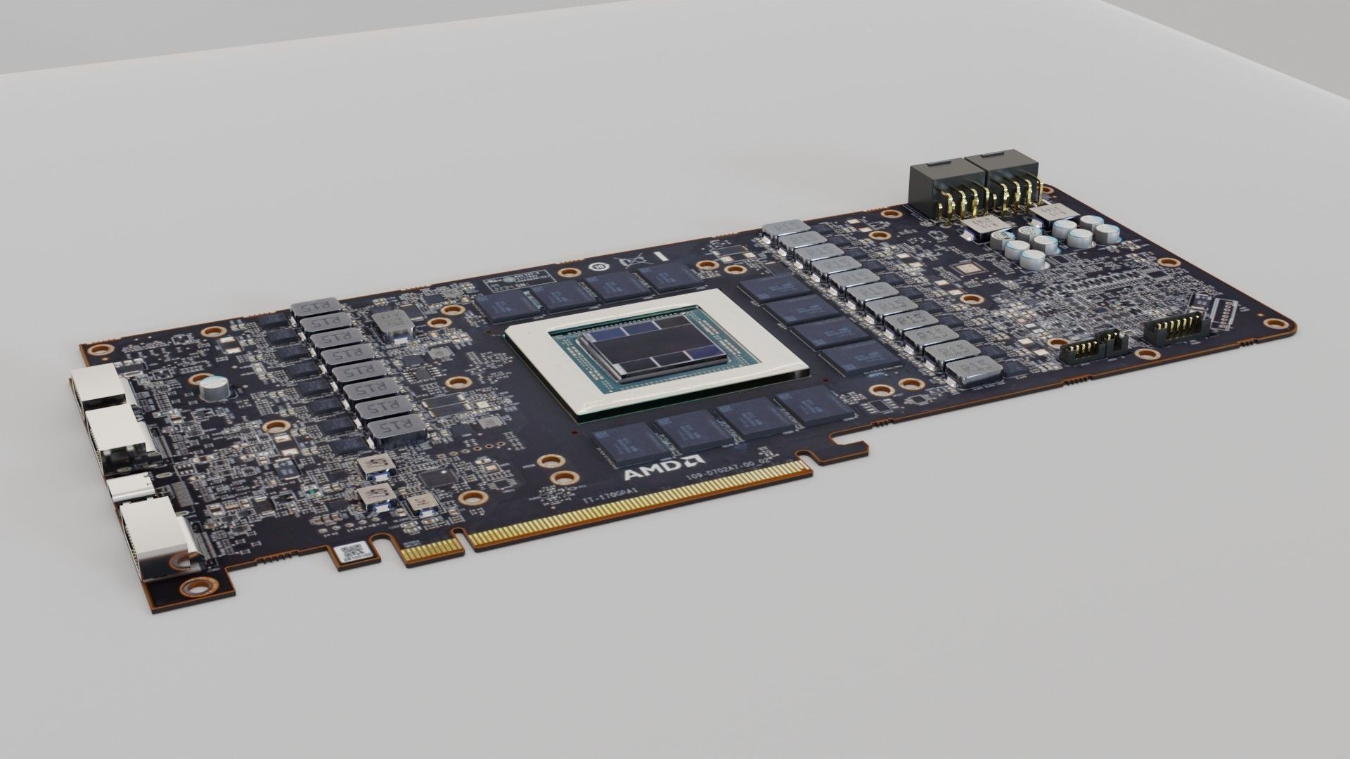 AMD Radeon RX 7900 XTX 3D model_4