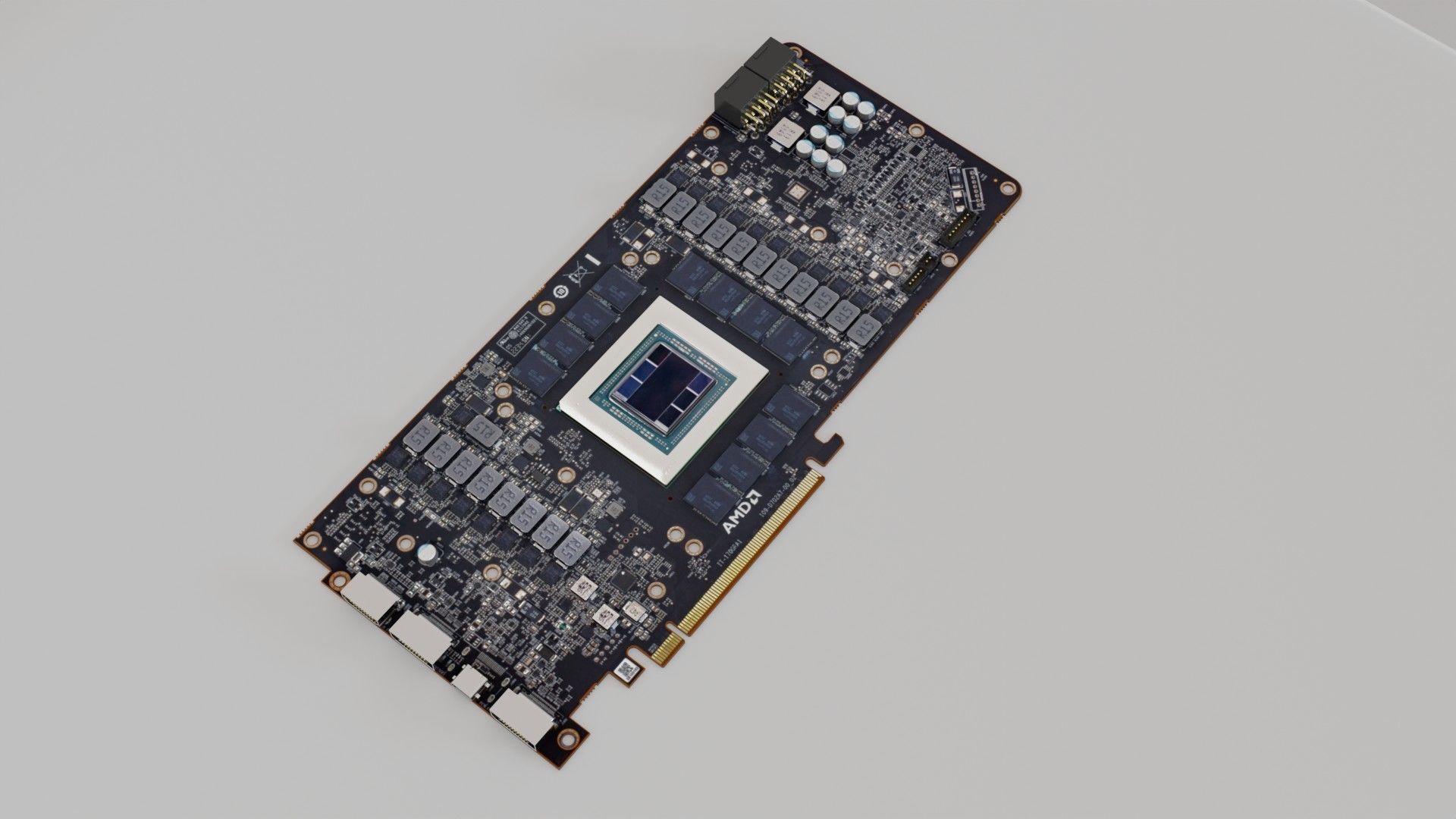 AMD Radeon RX 7900 XTX 3D model_16
