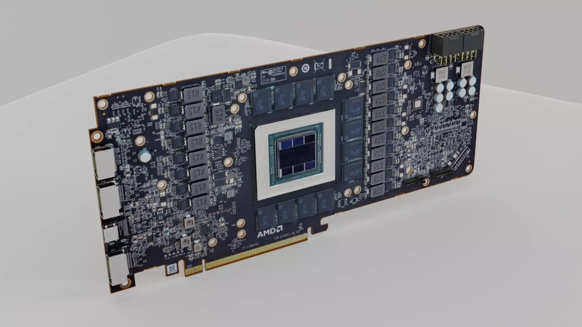 AMD Radeon RX 7900 XTX 3D model_0