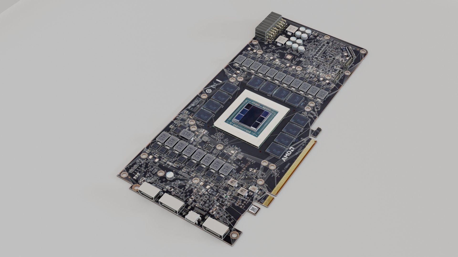 AMD Radeon RX 7900 XTX 3D model_25