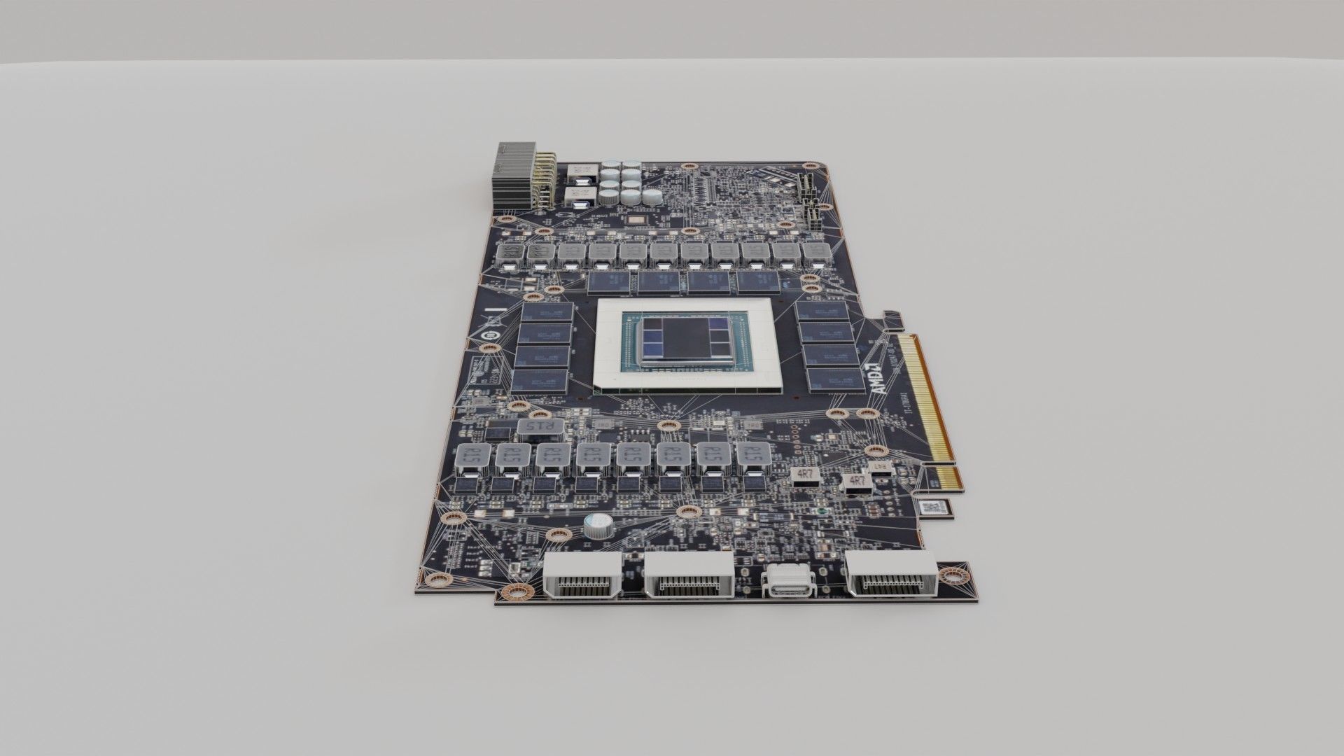 AMD Radeon RX 7900 XTX 3D model_19