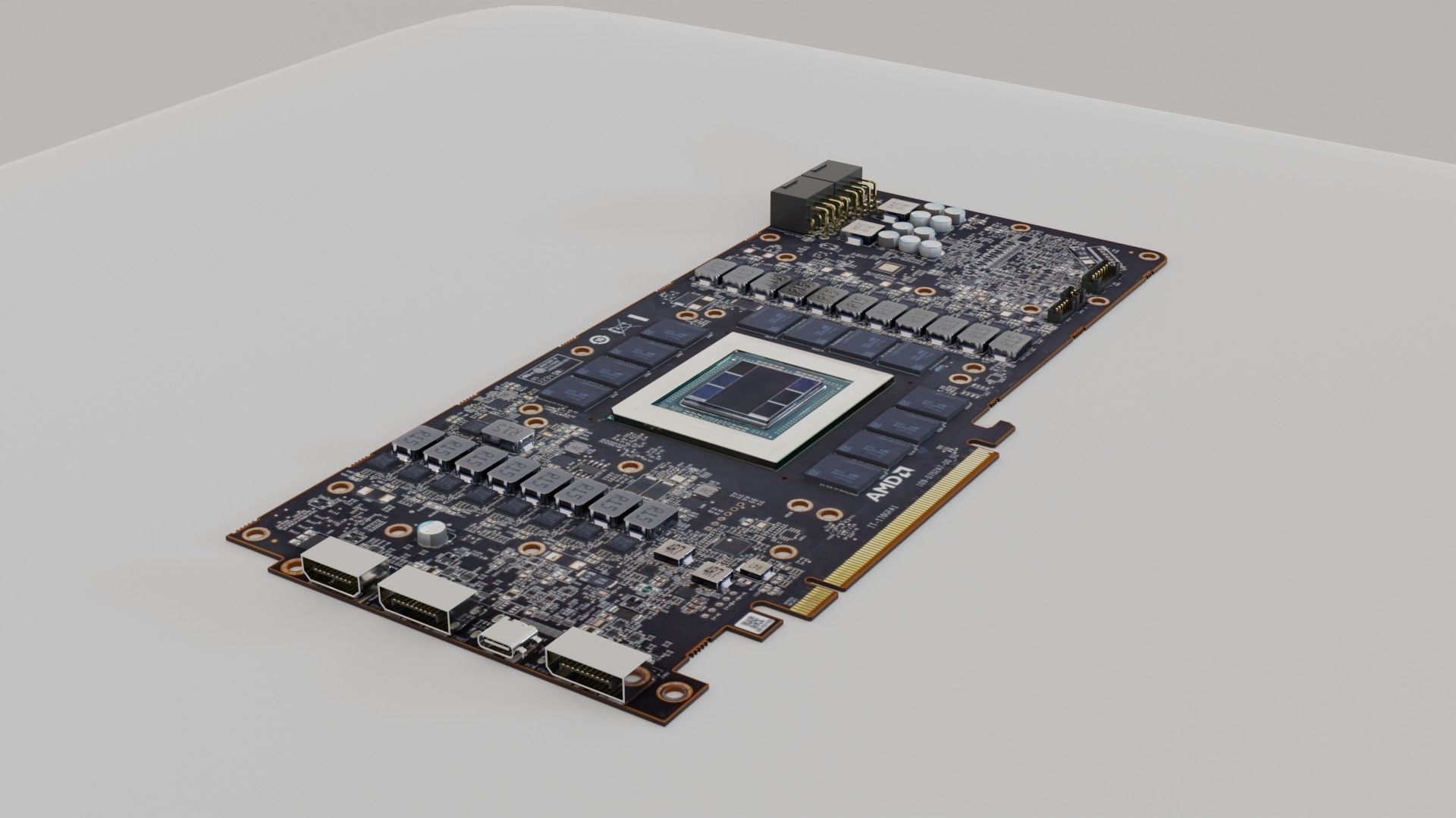 AMD Radeon RX 7900 XTX 3D model_3