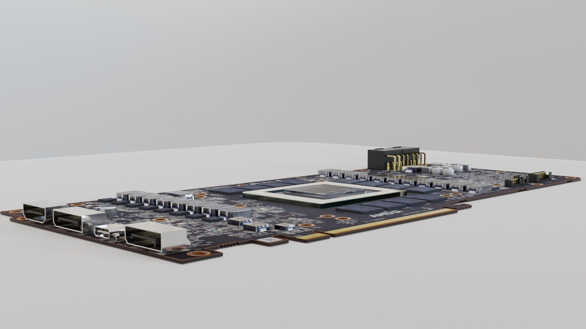 AMD Radeon RX 7900 XTX 3D model_10