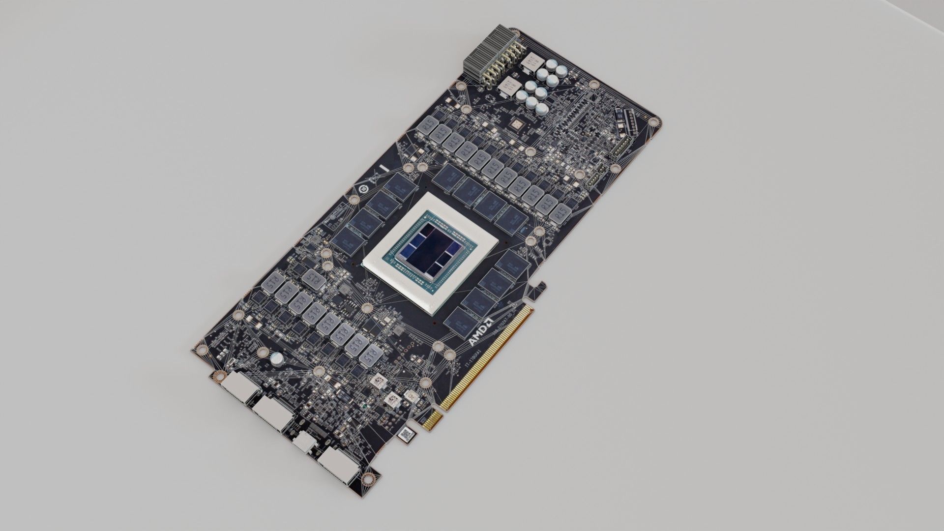 AMD Radeon RX 7900 XTX 3D model_33