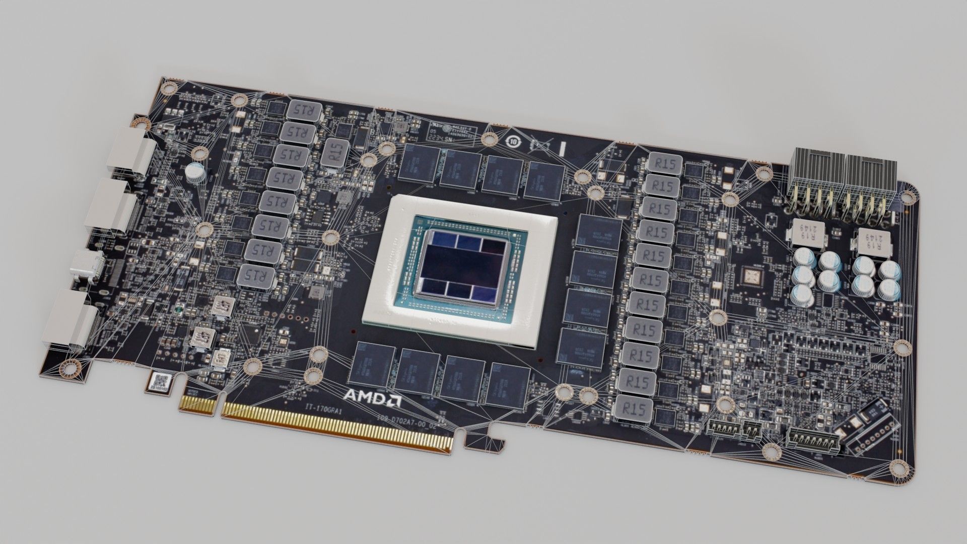 AMD Radeon RX 7900 XTX 3D model_26