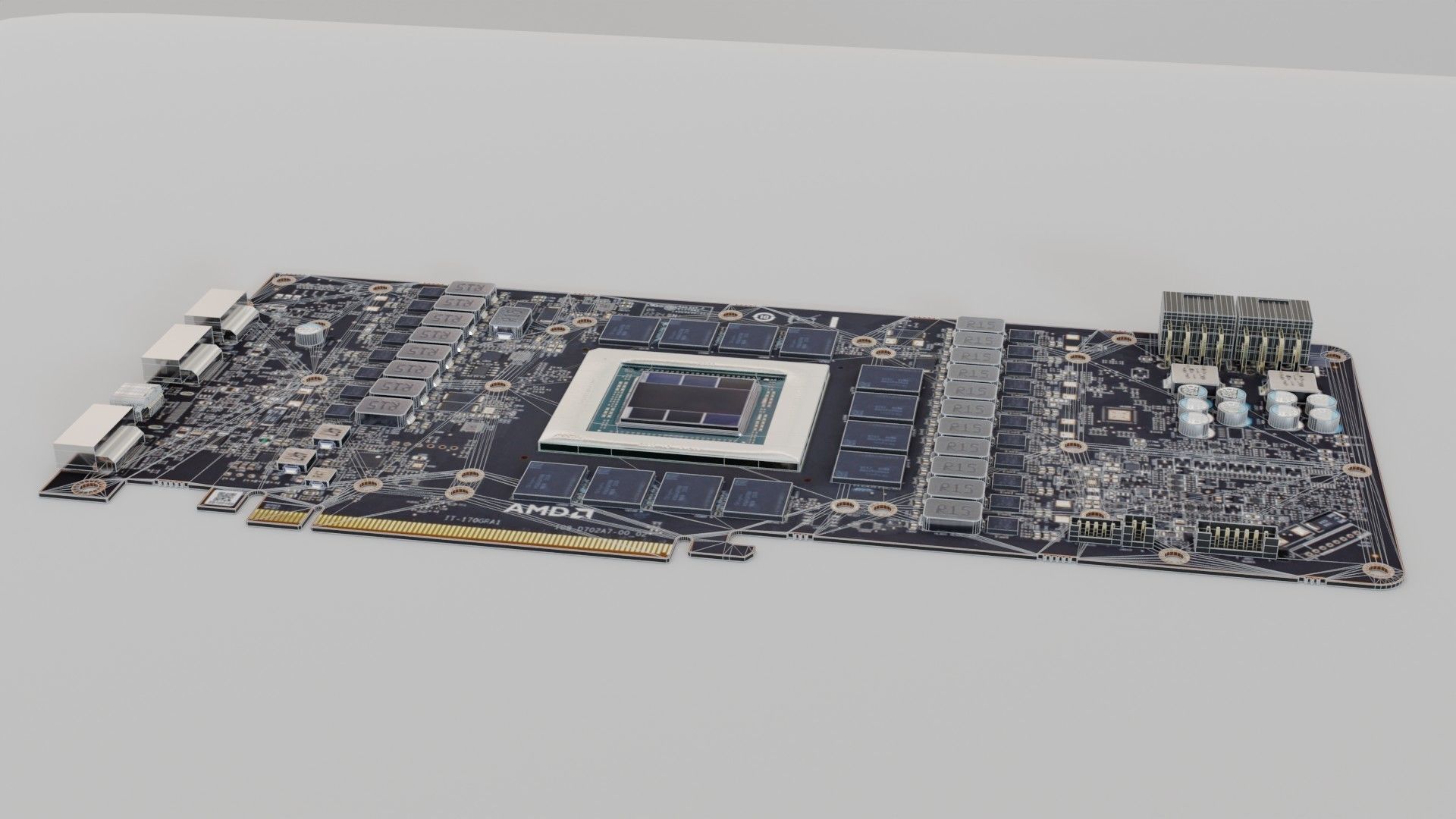 AMD Radeon RX 7900 XTX 3D model_22