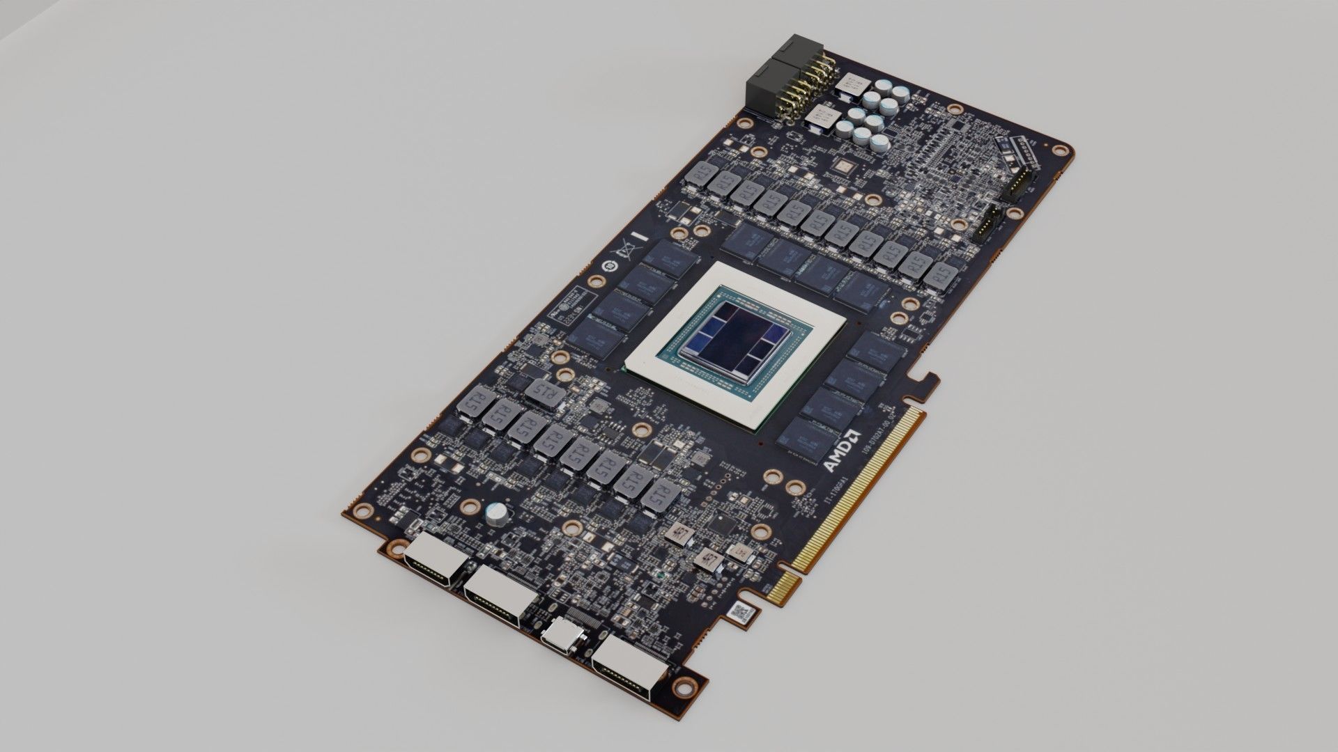 AMD Radeon RX 7900 XTX 3D model_8