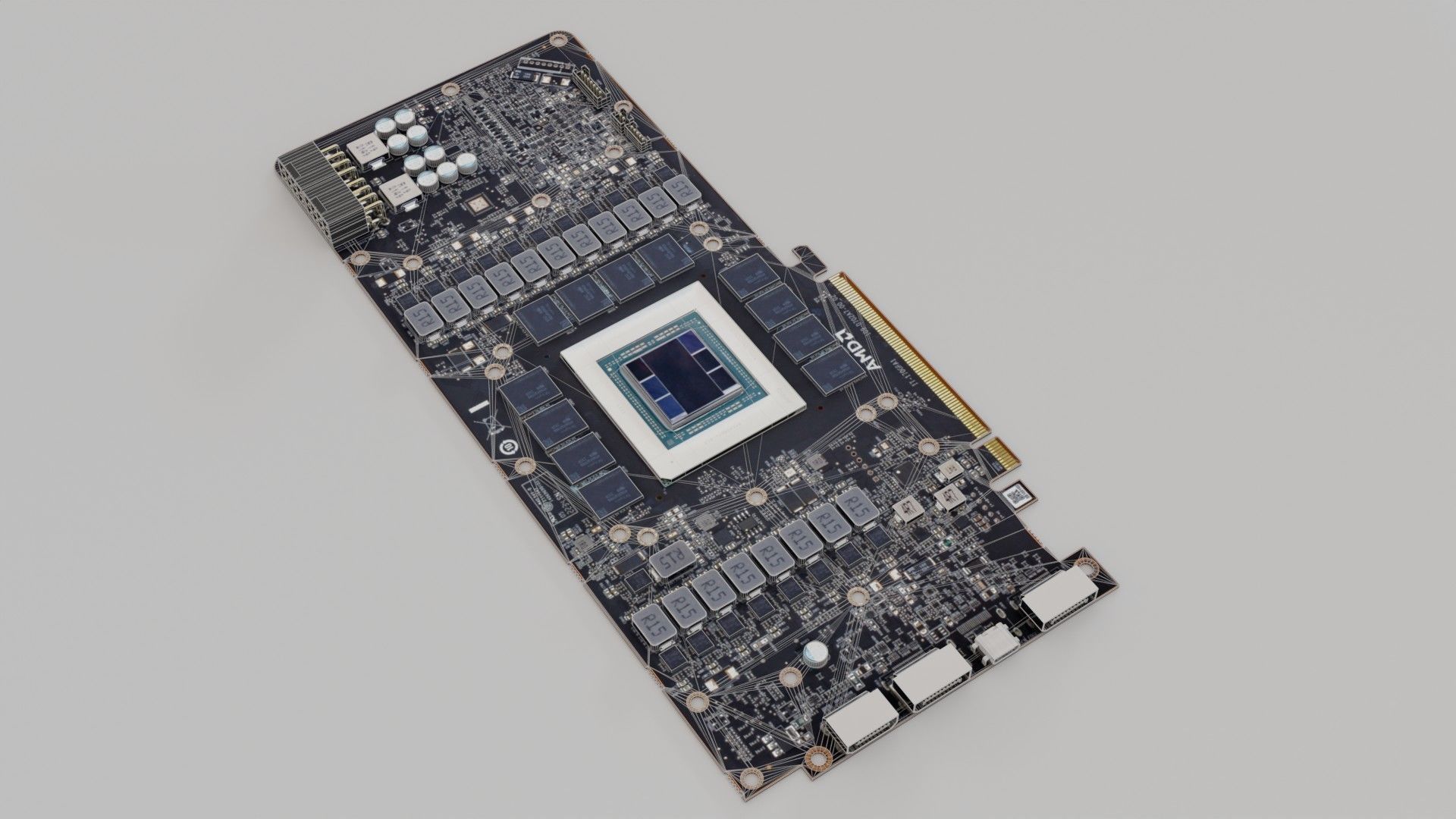 AMD Radeon RX 7900 XTX 3D model_24