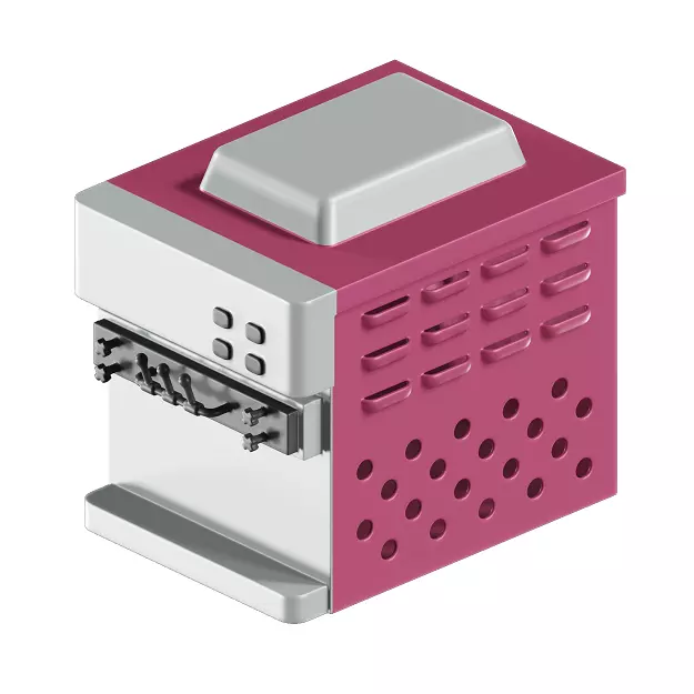 Kids Icecream Machine Toy 3D model_0