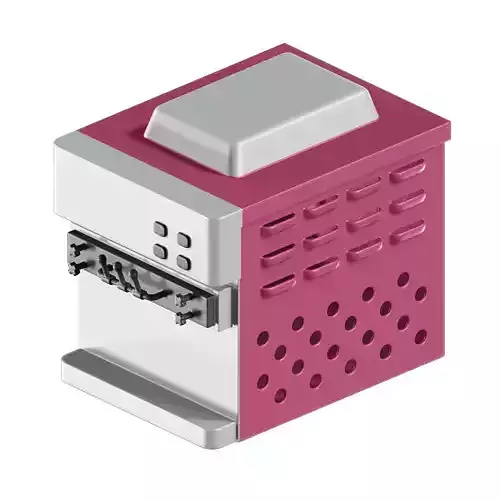 Kids Icecream Machine Toy 3D model