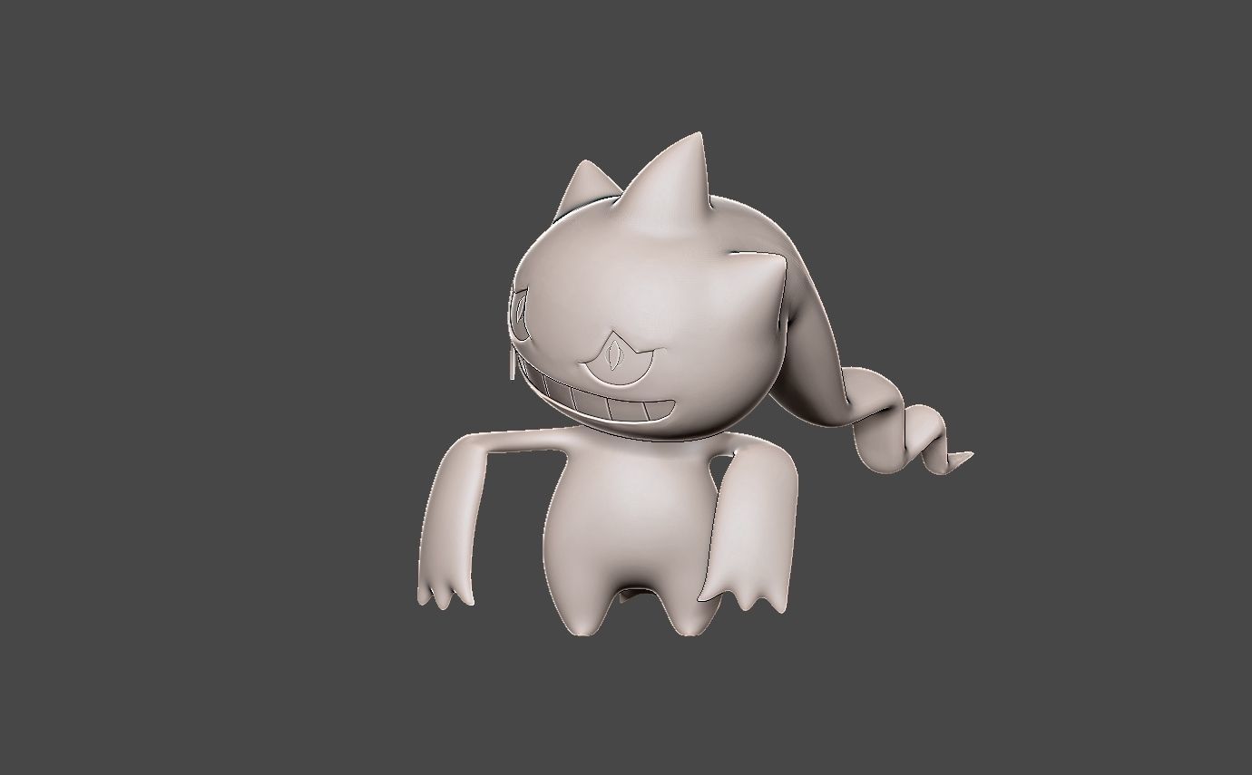 Pokemon banette 3D print model_4