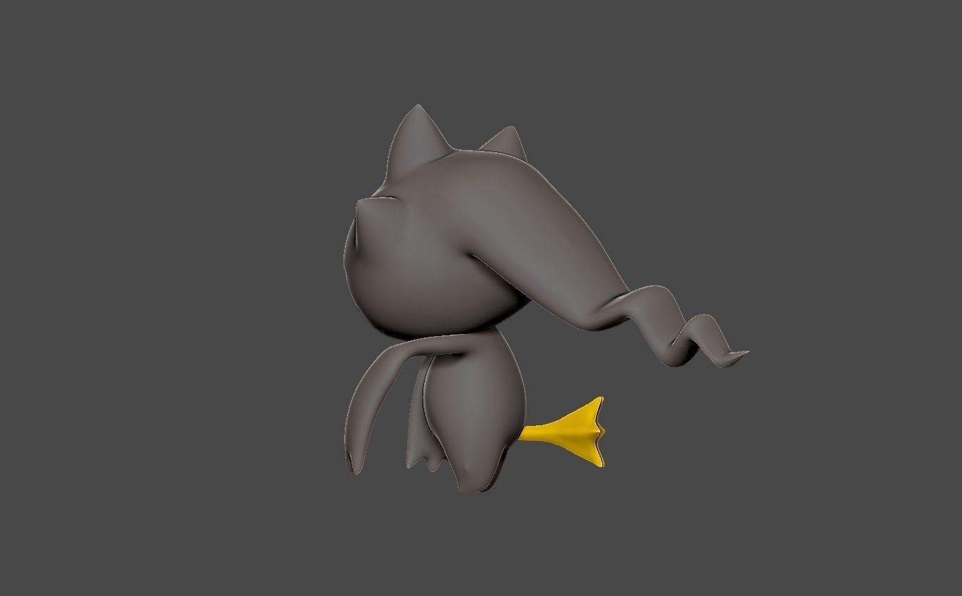 Pokemon banette 3D print model_7