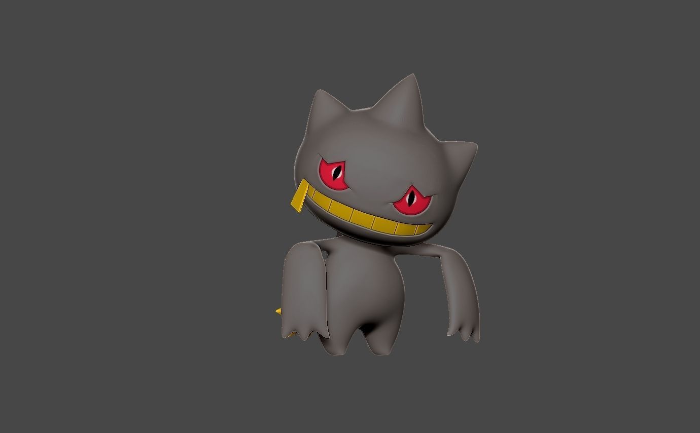Pokemon banette 3D print model_1