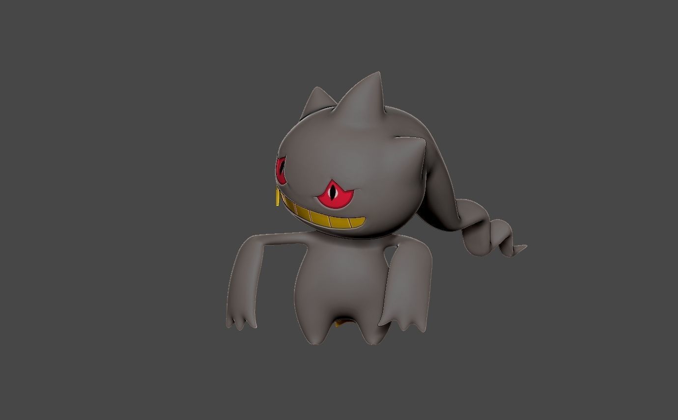 Pokemon banette 3D print model_3