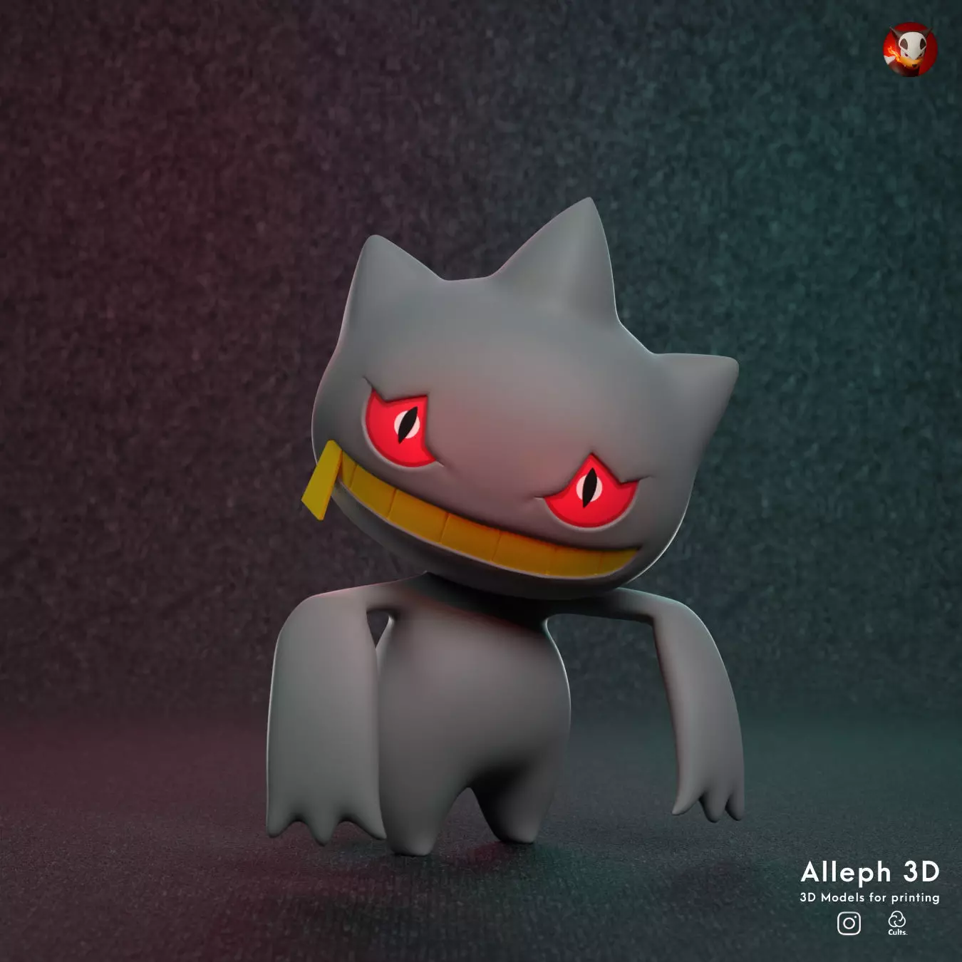 Pokemon banette 3D print model_0