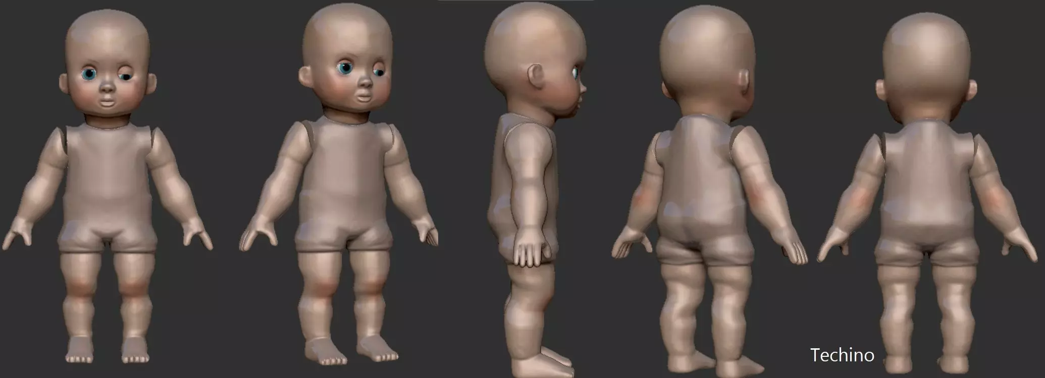 Big baby doll 3d print  3D print model_0