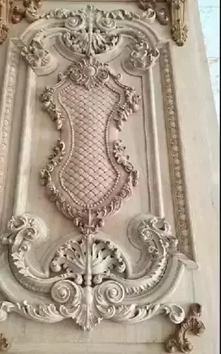 3d neoclassical door