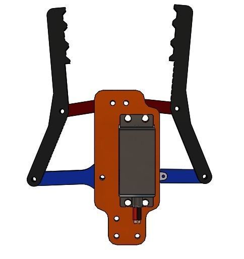 DIY - Robot Gripper 3D print model_3