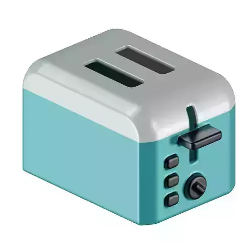 Kids Toaster Toy 3D model