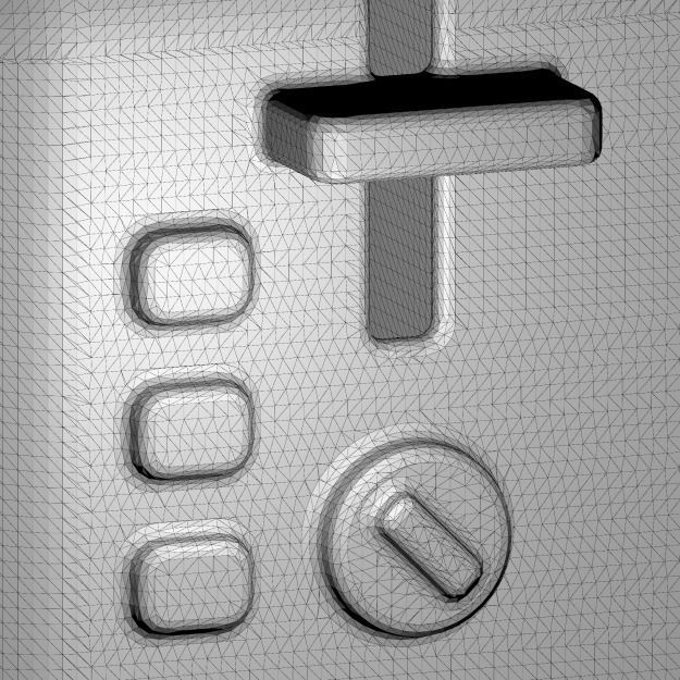 Kids Toaster Toy 3D model_6