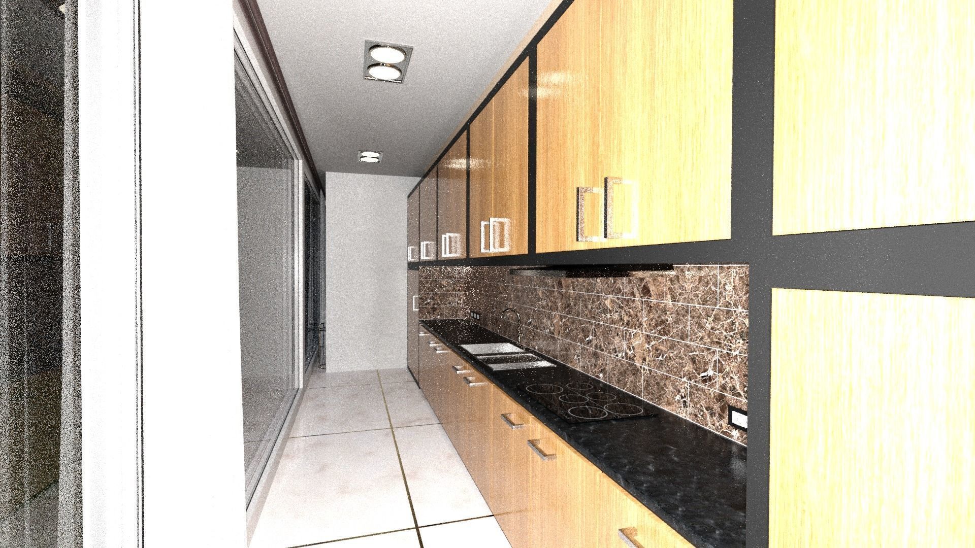Modular modern 3d house model 3D model_10
