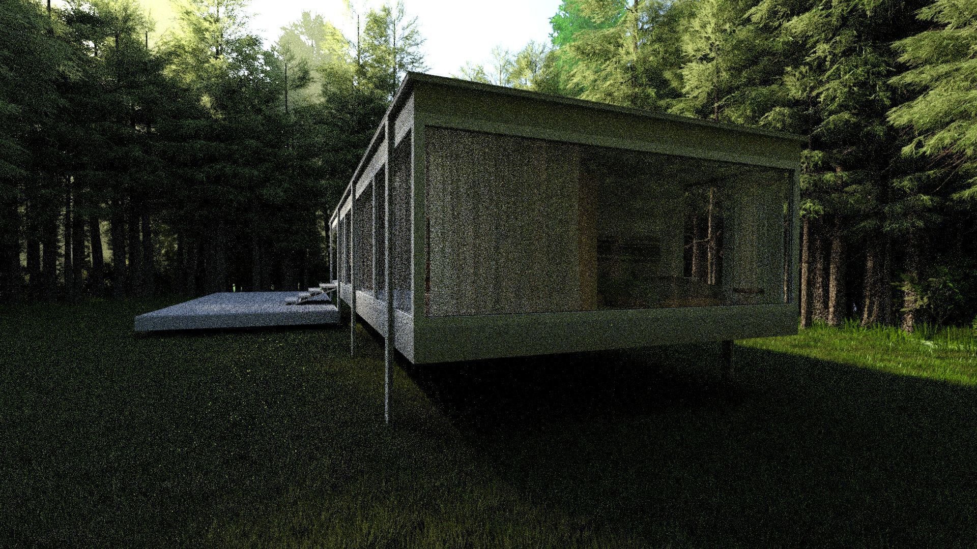 Modular modern 3d house model 3D model_4