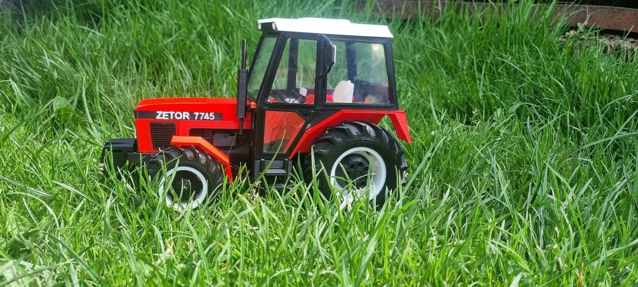 zetor 7745 3D print model_9