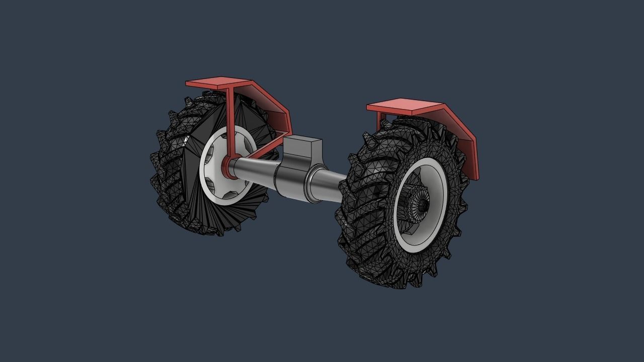 zetor 7745 3D print model_12