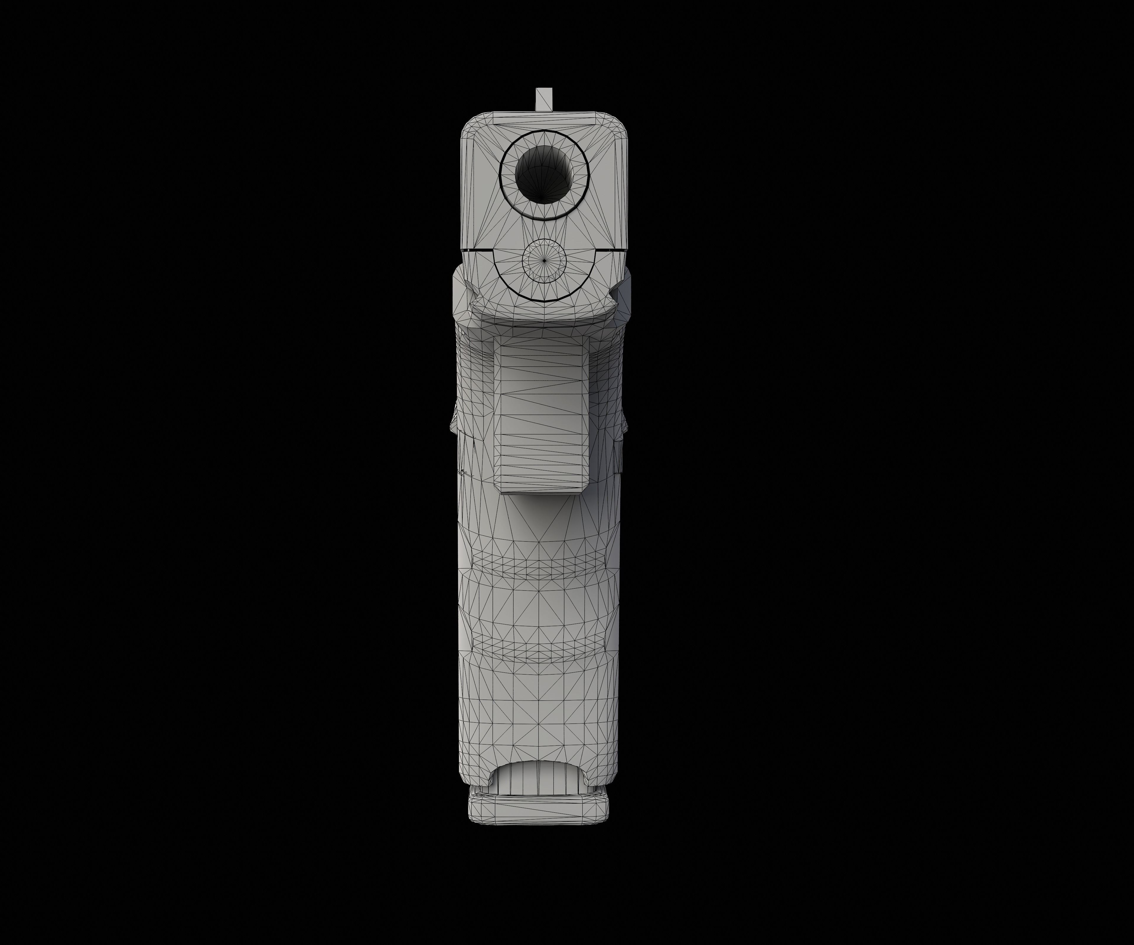 Glock 17 Pistol Low-poly 3D model_17