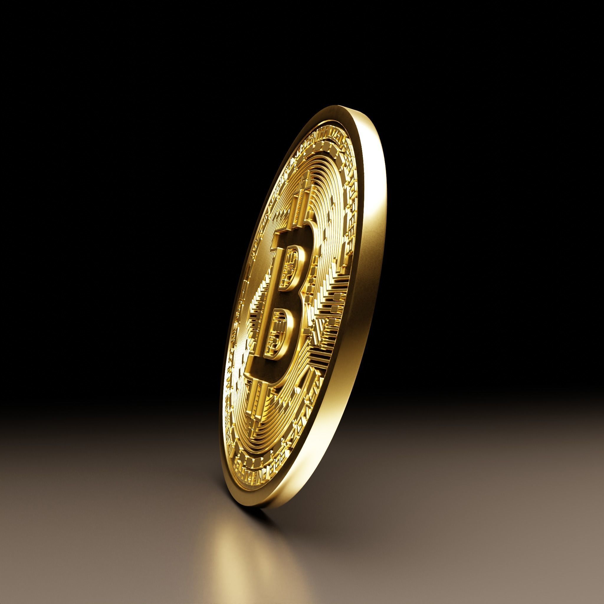 Bitcoin 3D model_2