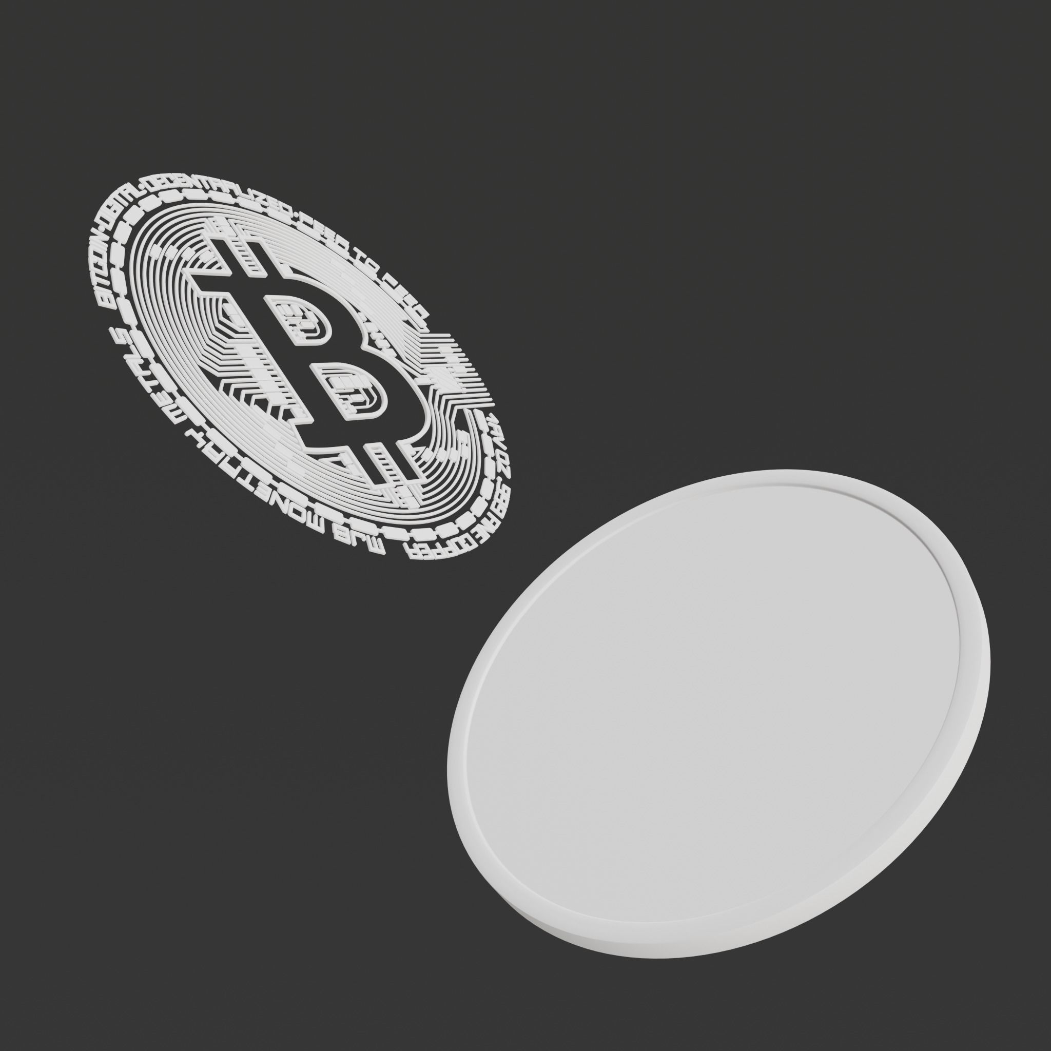 Bitcoin 3D model_14