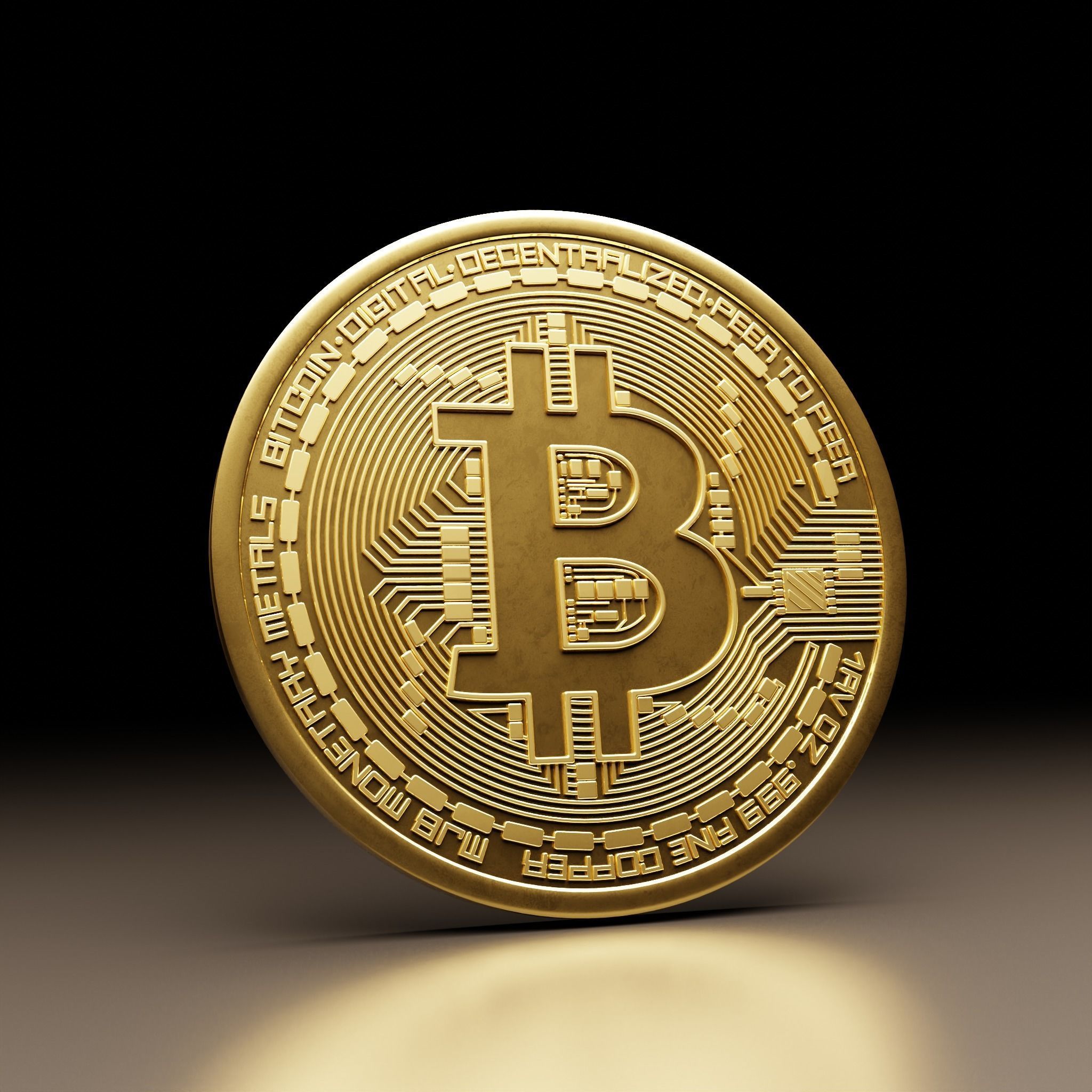 Bitcoin 3D model_7