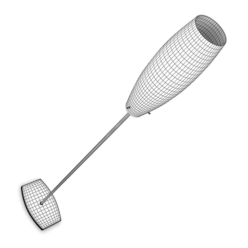 Standing Lamp 3D model_1