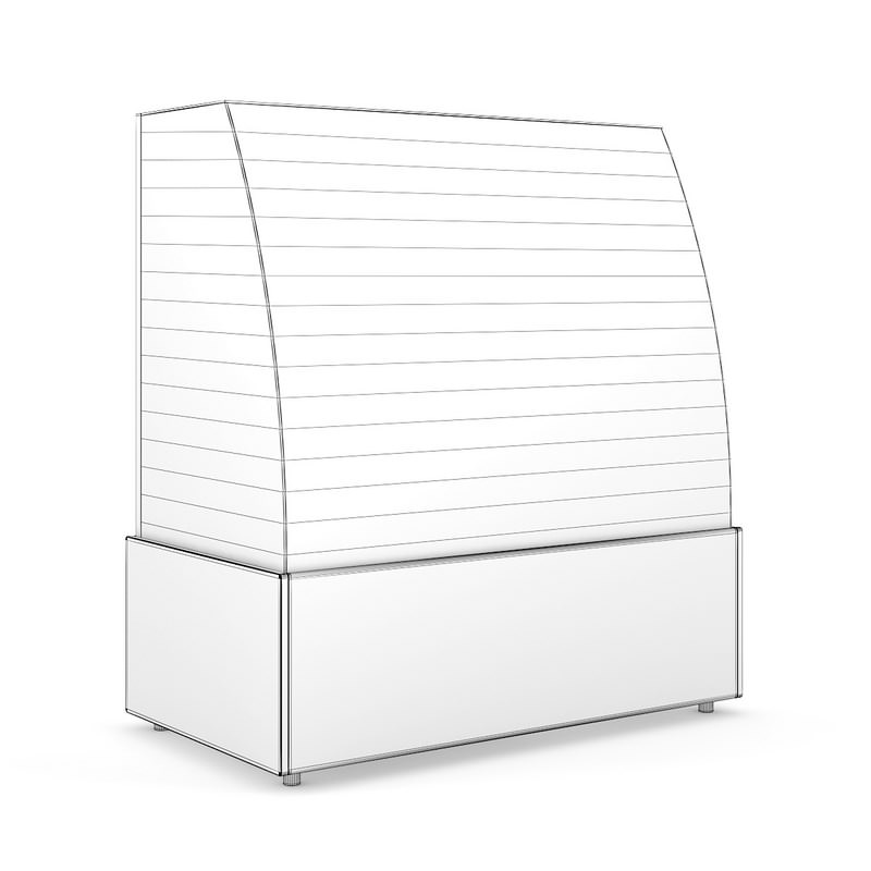 Cakes Shelf 3D model_2