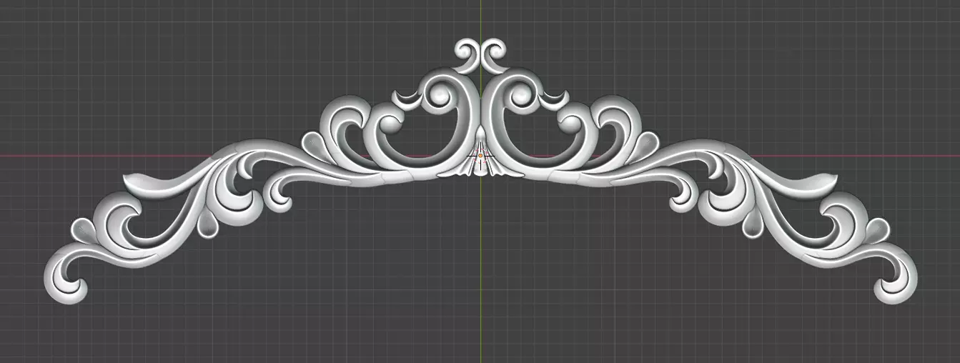 decor central gorizontal furniture 3D model