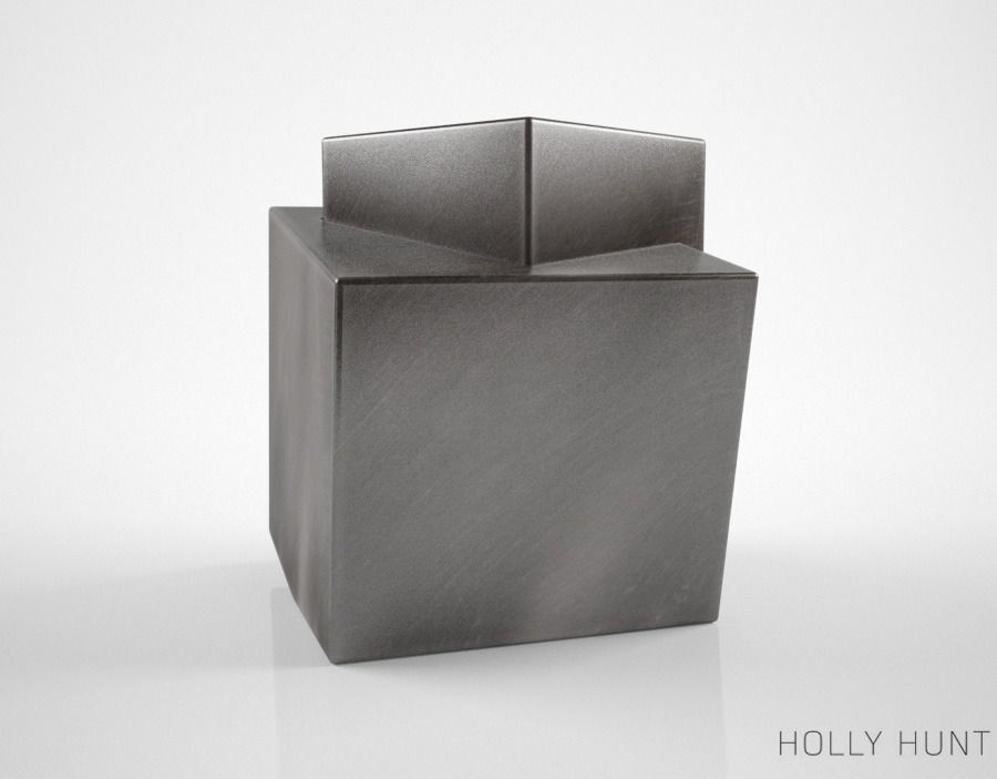 Holly Hunt Pyrite side table 3D model_1