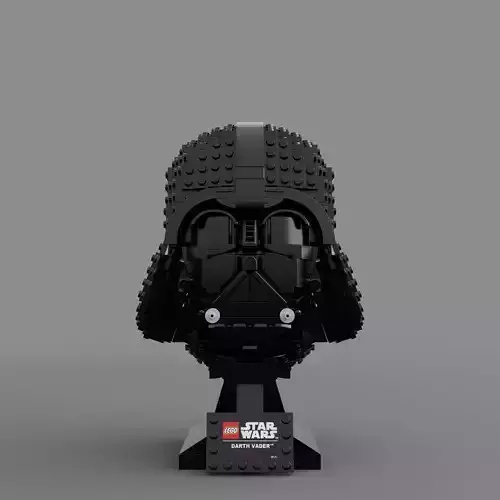 Star Wars Darth Vader LEGO Helmet  3D model