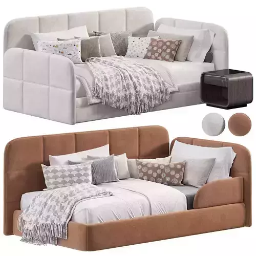 ACME Jagger Daybed and Trundle in Fabric 3D model
