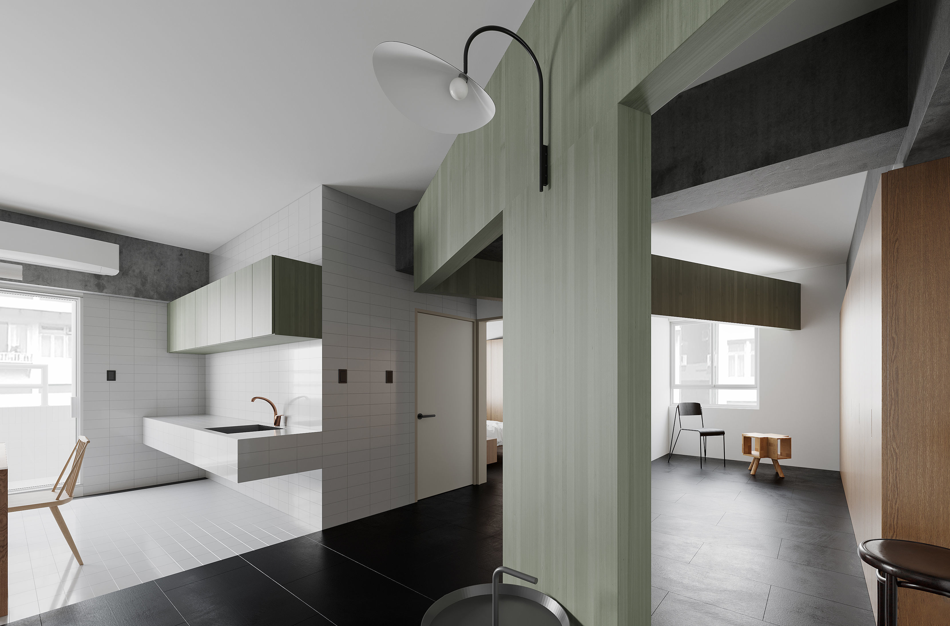 Modern Apartment 3D Model 3D model_7