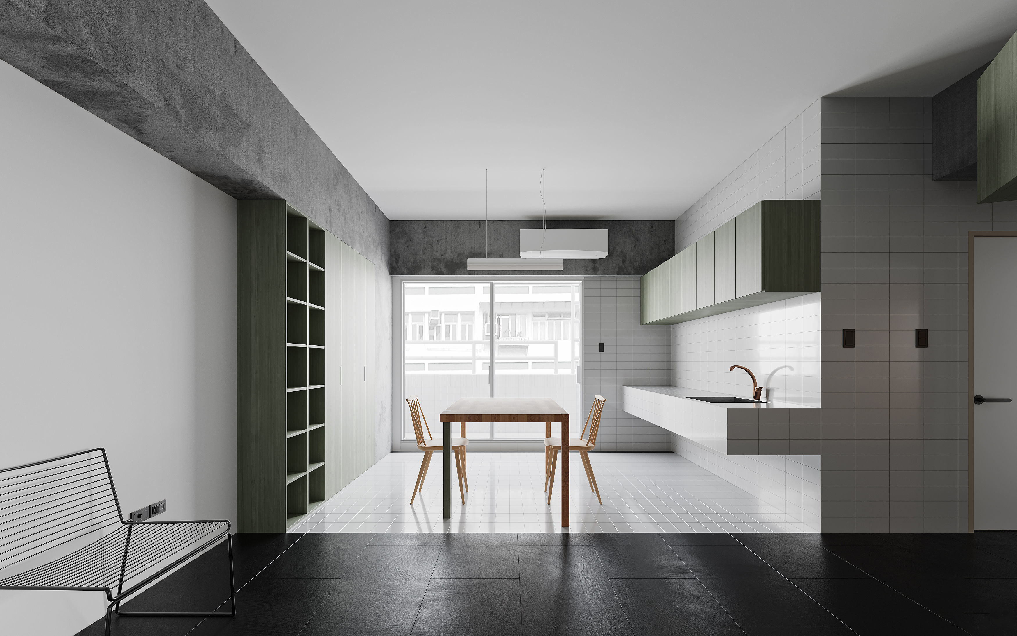 Modern Apartment 3D Model 3D model_2