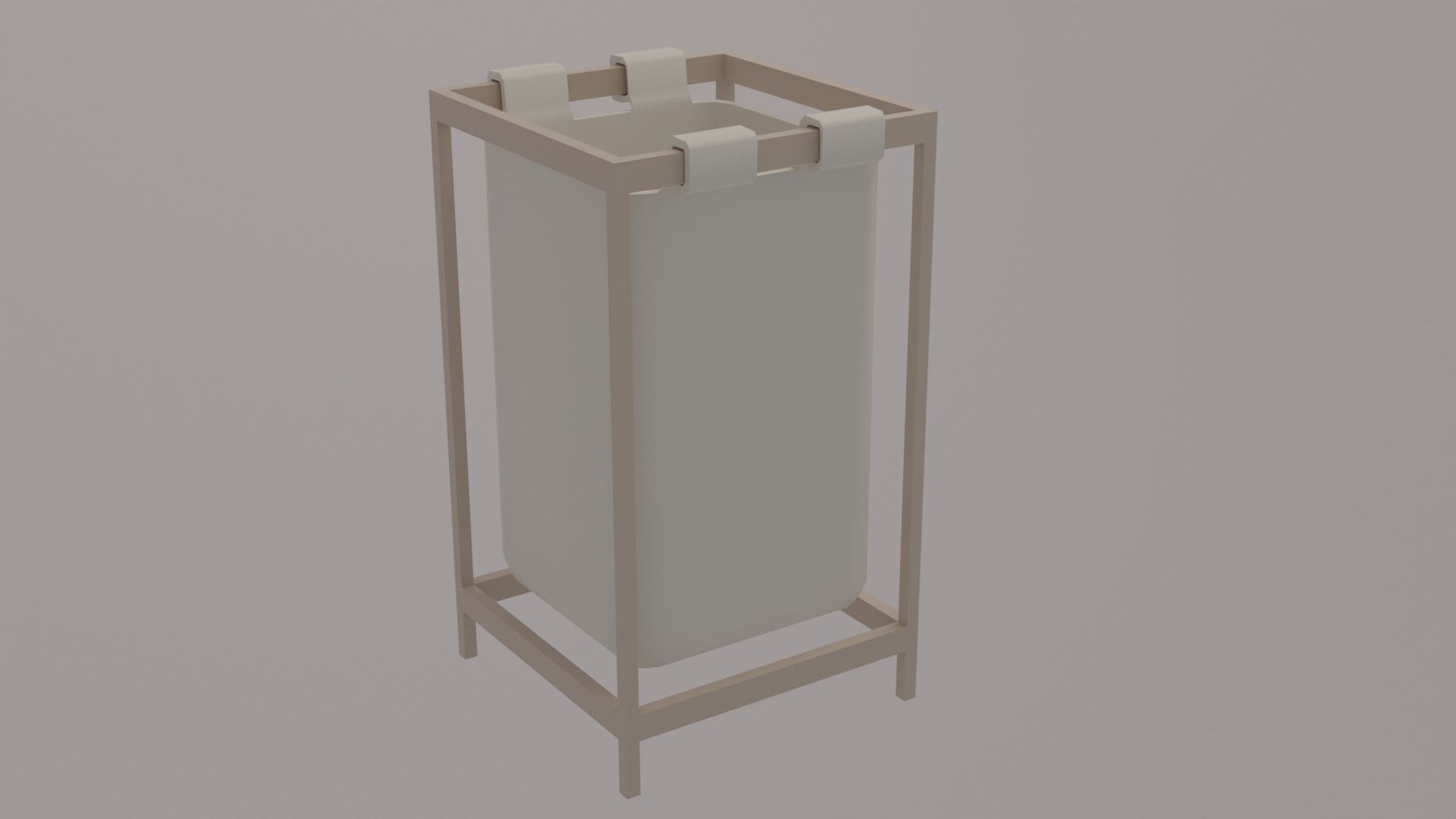 Bathroom Low-poly 3D model_32