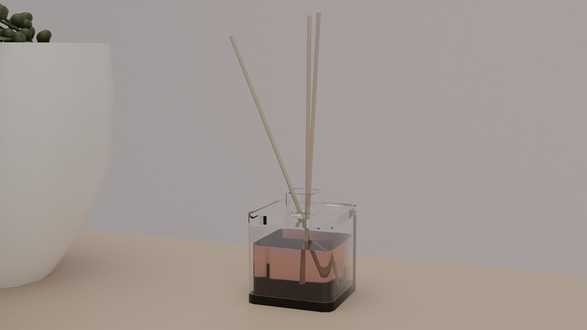 Bathroom Low-poly 3D model_8