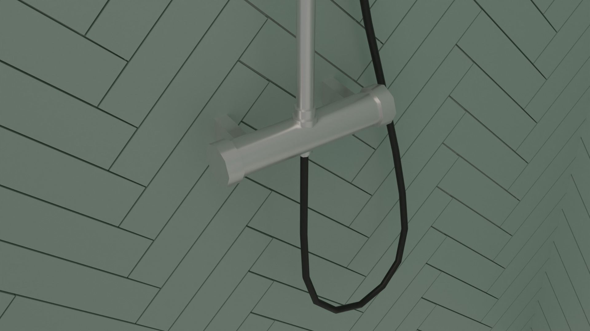 Bathroom Low-poly 3D model_29