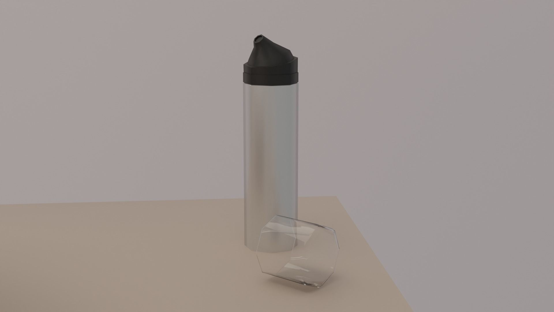 Bathroom Low-poly 3D model_16